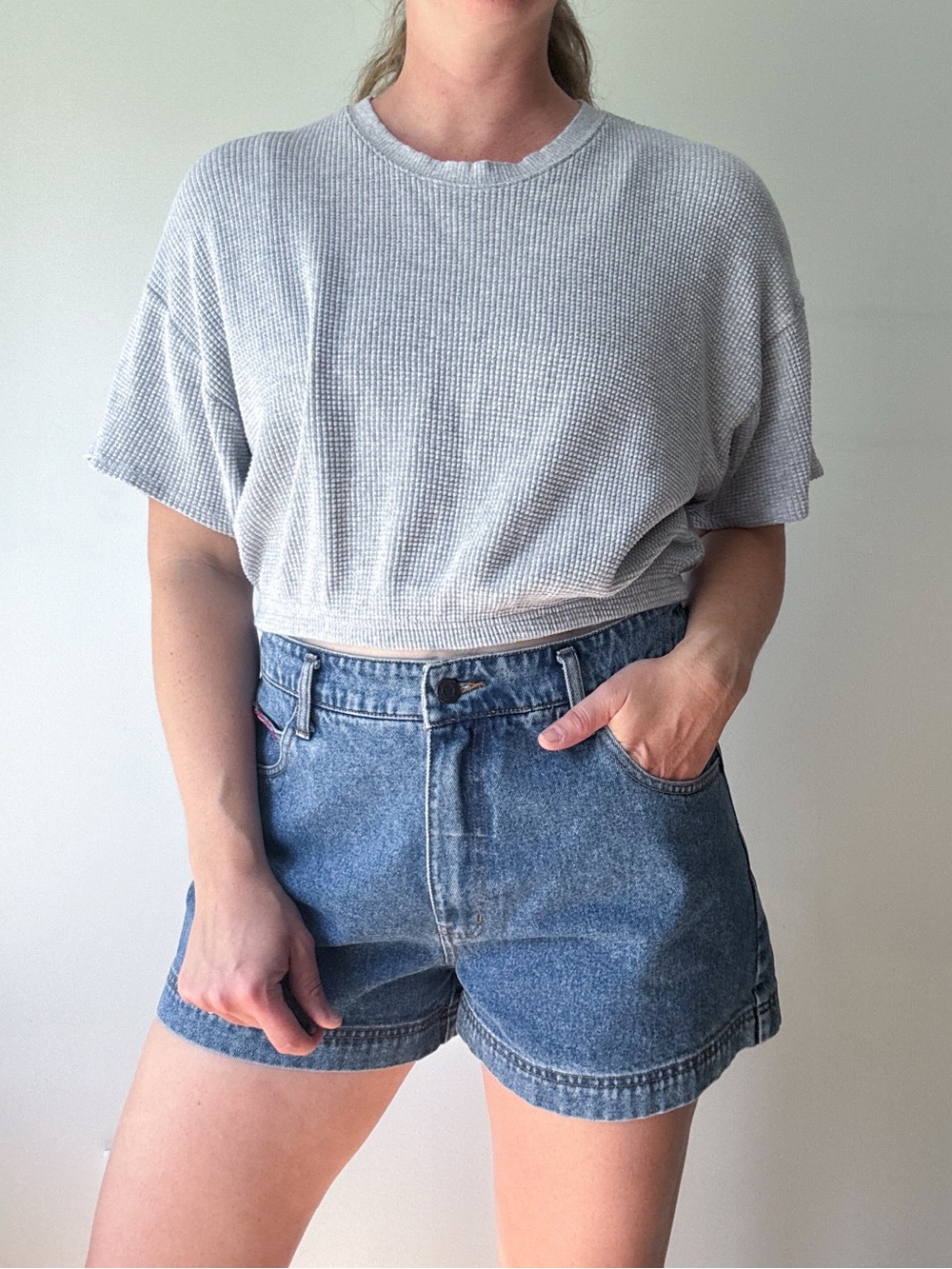 Aerie Waffle Knit Tee